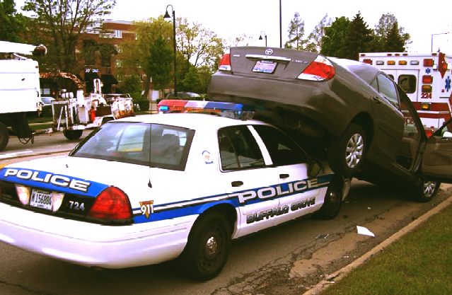 Car pile up insurance nightmare, driving with undue care and attention