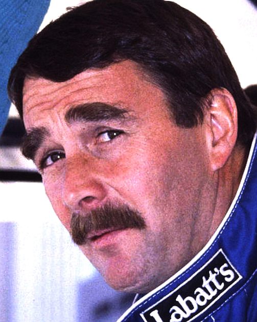 Nigel Mansel, formula one racing champion