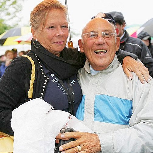 A very happy couple, Susie and Stirling