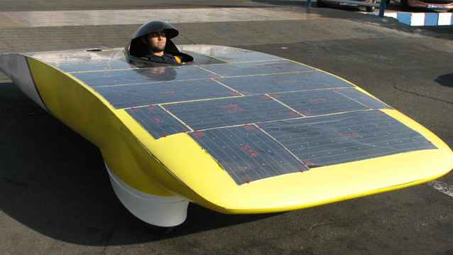 Persian Gazelle first solar racing car from the Middle East