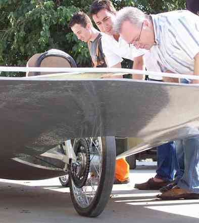 Solaris 1 electric chain drive wheel