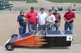 Gibson County High School car and team.