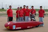 Los Altos High School car and team.