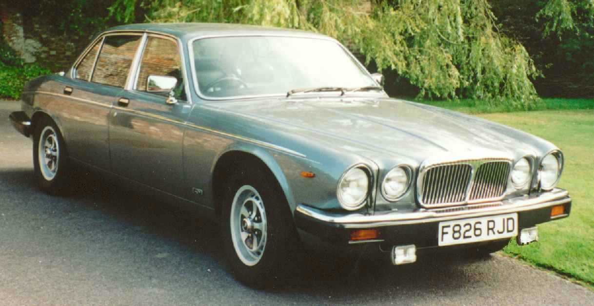 Daimler Double Six V12 LPG conversion with black leather interior