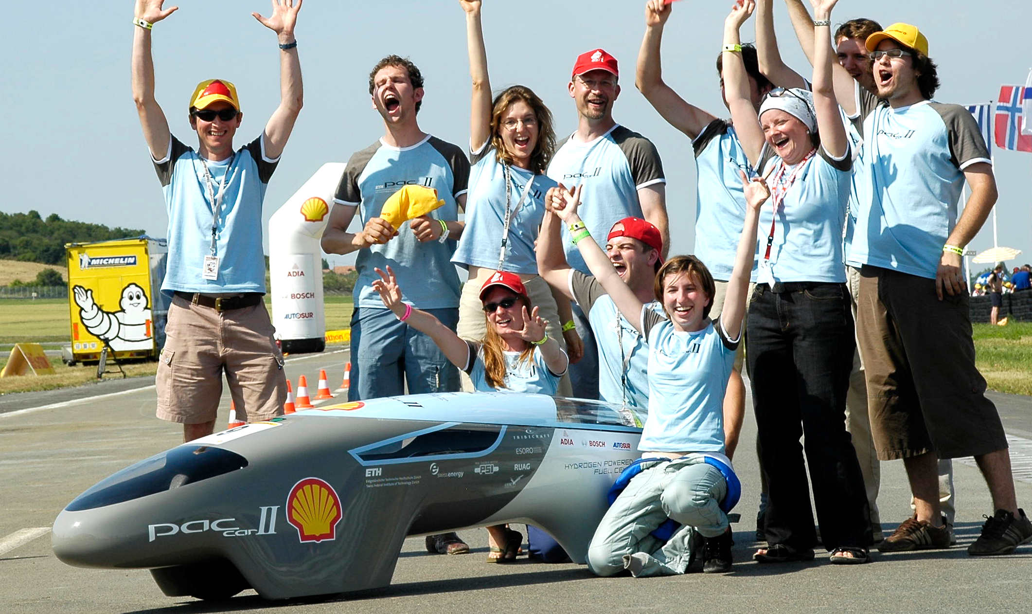 PAC Car II, ETH Zurich. 14,573 miles per gallon economy record in 2005.