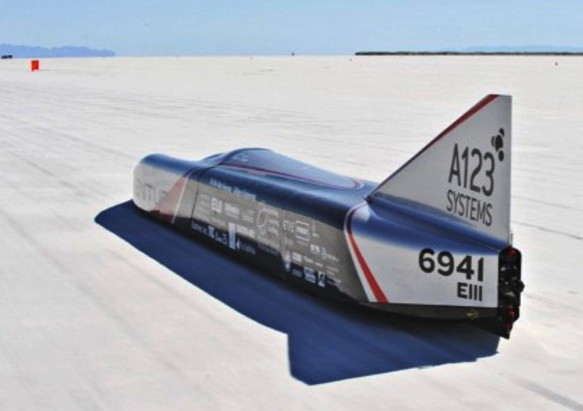 Venturi Buckeye Bullet, Jamais Contente, electric land speed record car