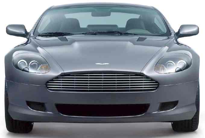 Aston Martin DB9 front view