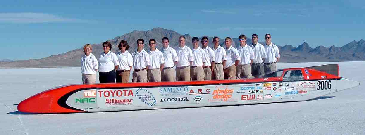 Buckeye Bullet team members 2004