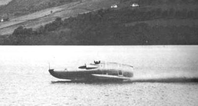 Crusader on Loch Ness