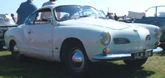 Volkswagen Karman Ghia - based on Beetle floorpan & engine