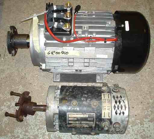 Solar Van AC and DC motor comparison