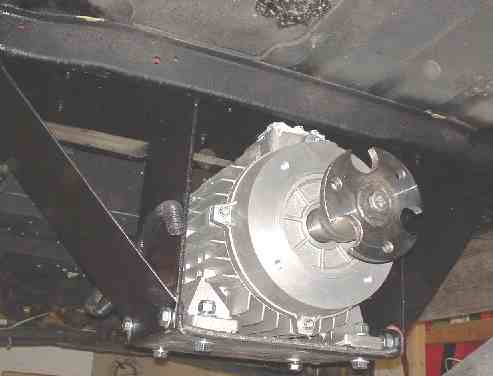 Solar Van upgraded to AC drive motor
