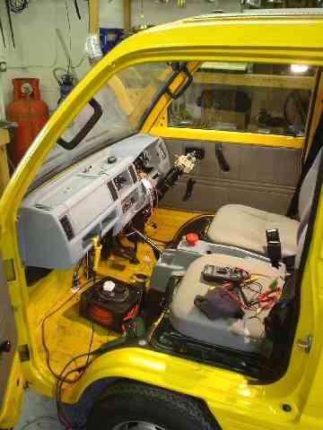 Solar Bedford Rascal dashboard