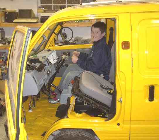 Solar Van neighbour Thomas