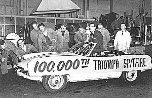 The 100,000th Spitfire built was a Mk3