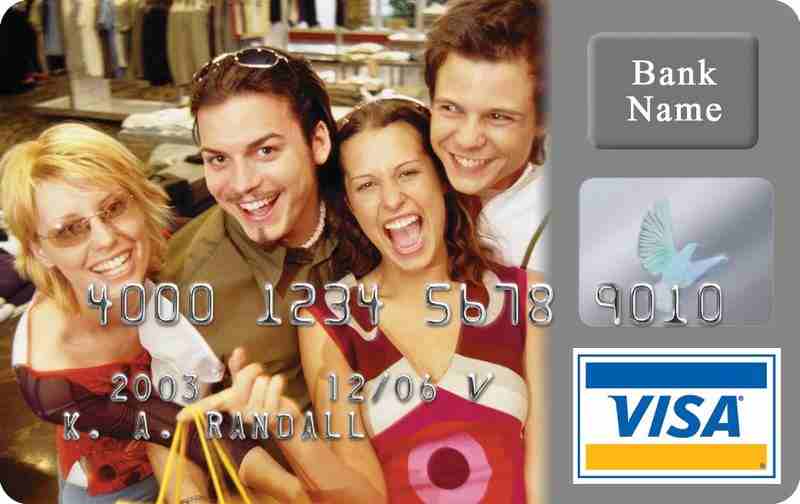 Visa happy shoppers credit card